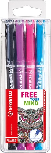 Fineliner mit gefederter