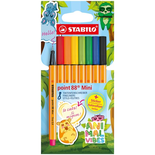 Stabilo fineliner point - fineliner, 88