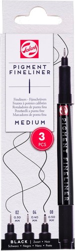 Talens pigment fineliner set - pigment,